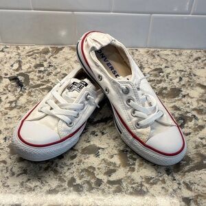 Women’s Converse White Shoreline Low-Top Sneakers